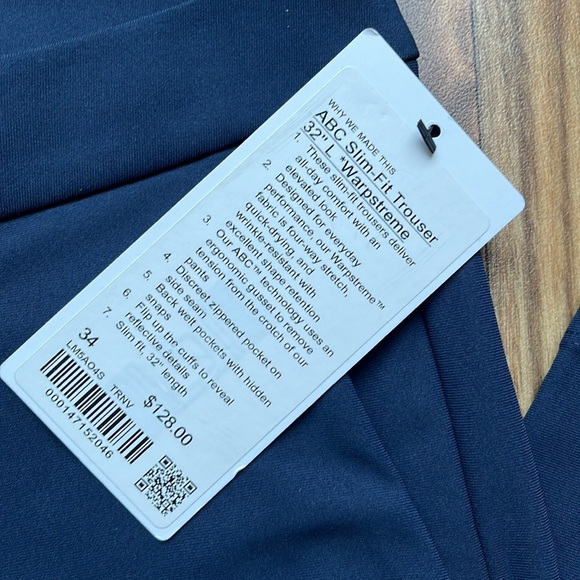 Lululemon ABC Slim-Fit Trouser - Picture 2 of 3